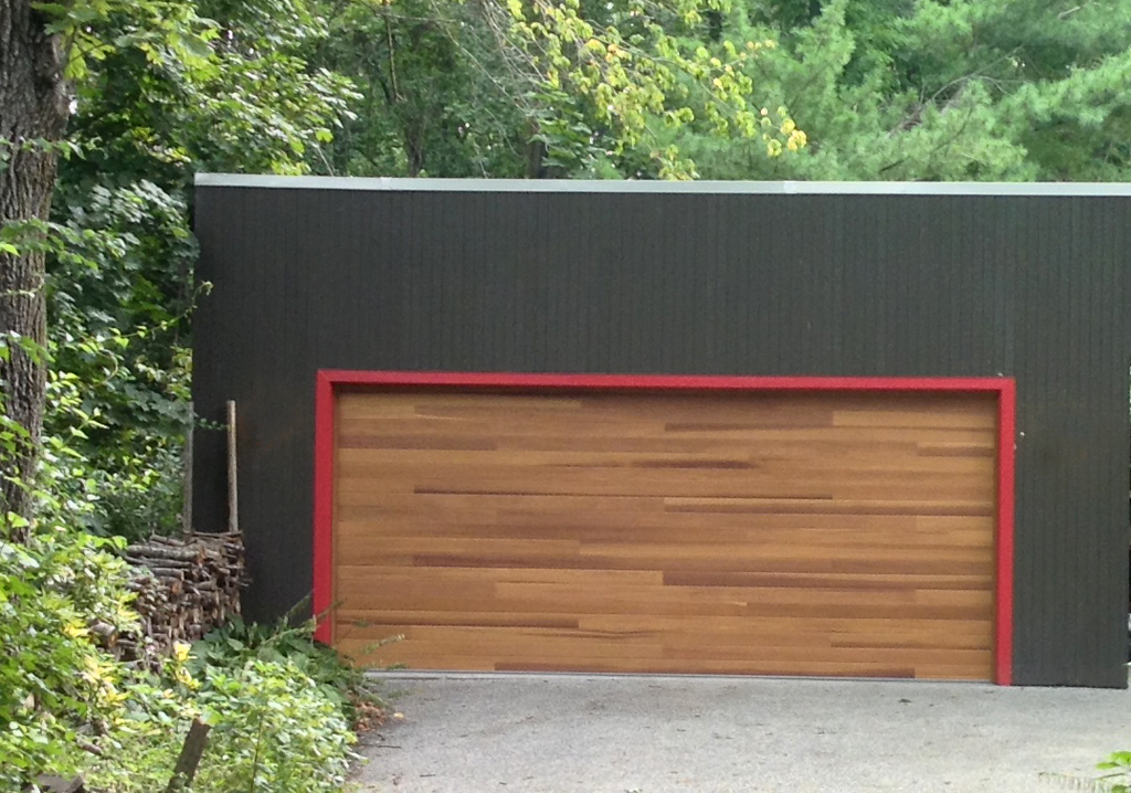 New CHI Plank Style Garage Door